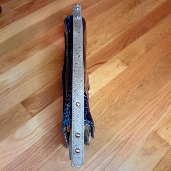 Z Spoke Zac Posen Women's  American East / West Flap Bag Black  Croco Zac Posen - Picture 4 of 6